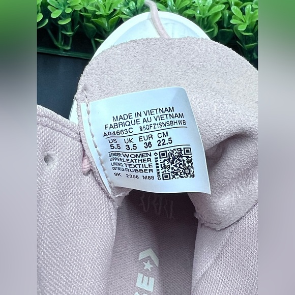 Converse Chuck Taylor All Star Modern Lift "Suede/Pink Sage" Women's  size 5.5 - Picture 4 of 10